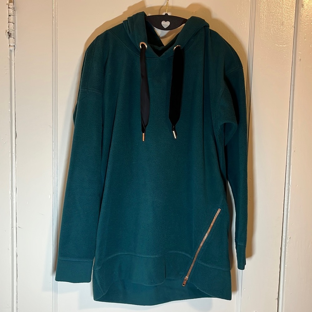 Oversized Teal Hoodie